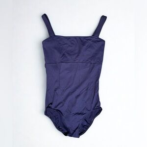 Ainslie Wear Navy dance leotard size XL, gently used - ballet, jazz, gymnastics